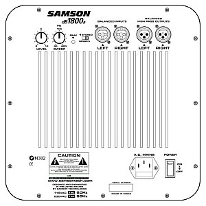 Samson dB1800a Active Subwoofer